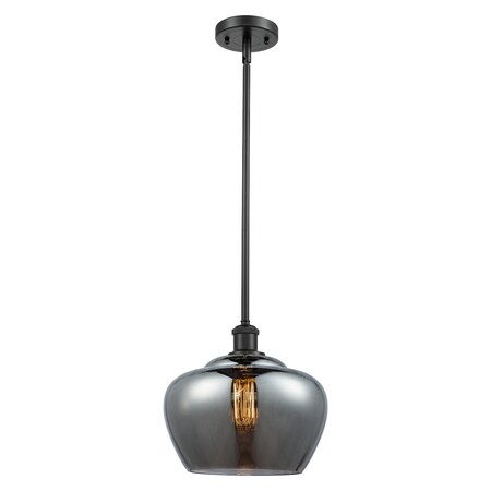 Innovations Lighting 1 Light Large Fenton 11 Inch Pendant, 689333 516-1S-BK-G93-L
